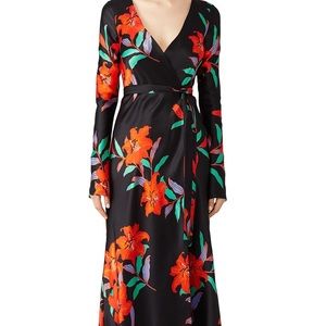 Diane von Furstenberg Tilley Woven Wrap Dr…